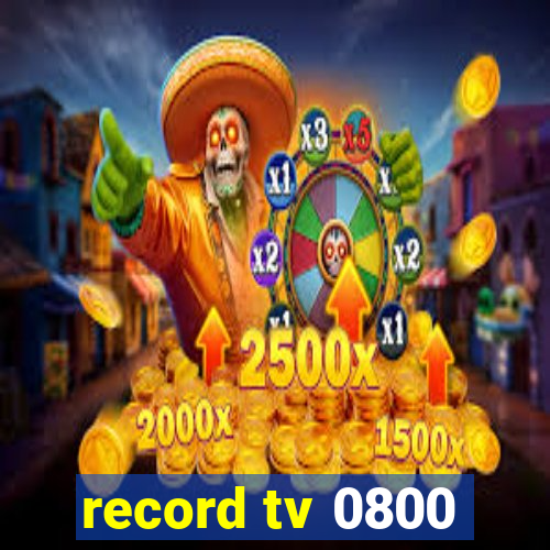 record tv 0800